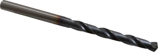 OSG - #1 130° Powdered Metal Jobber Drill - V Finish, Right Hand Cut, Spiral Flute, Straight Shank, 101mm OAL, Standard Point - Industrial Tool & Supply
