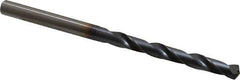 OSG - #1 130° Powdered Metal Jobber Drill - V Finish, Right Hand Cut, Spiral Flute, Straight Shank, 101mm OAL, Standard Point - Industrial Tool & Supply