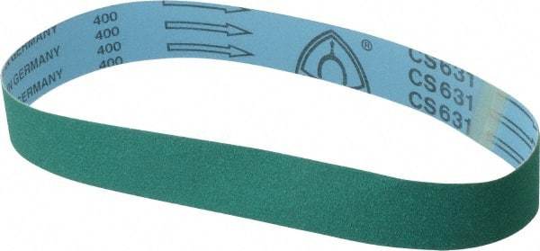 Metabo - 1-1/2" Wide x 30" OAL, 80 Grit, Ceramic Abrasive Belt - Ceramic, Coated - Industrial Tool & Supply