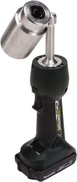 Greenlee - 12 Piece, 1/2-2" Punch Hole Diam, Hydraulic Standard Punch Kit - Round Punch, 14 Gage Mild Steel - Industrial Tool & Supply