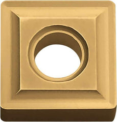 Kyocera - SNMG322 Grade CA5525 Carbide Turning Insert - TiCN/Al2O3/TiN Finish, 90° Square, 3/8" Inscr Circle, 1/8" Thick, 1/32" Corner Radius - Industrial Tool & Supply