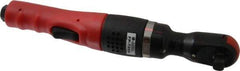 Florida Pneumatic - 1/2" Drive, 200 RPM, 95 Ft/Lb Torque Ratchet Wrench - Inline Handle, 4 CFM, 90 psi, 1/4" NPT Inlet - Industrial Tool & Supply