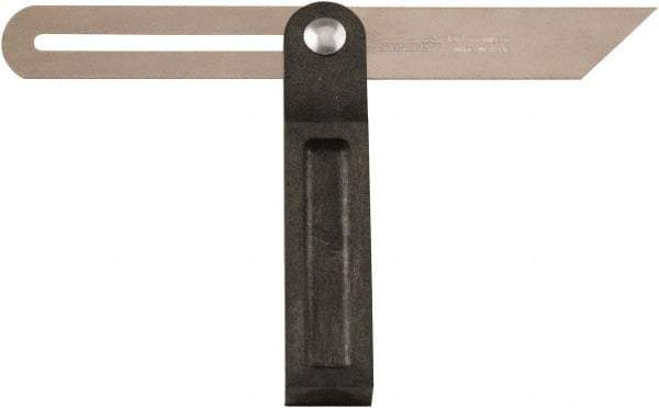 Empire Level - 9" Blade Length, 6-1/2" Base Length Stainless Steel (Blade) & Aluminum Square - Industrial Tool & Supply