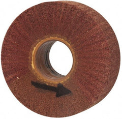 Brite Star - 6" Diam 220 Grit Aluminum Oxide Unmounted Flap Wheel - 2" Hole, 2" Wide, Density 7, Coated, Grade Very Fine, 3,400 Max RPM - Industrial Tool & Supply