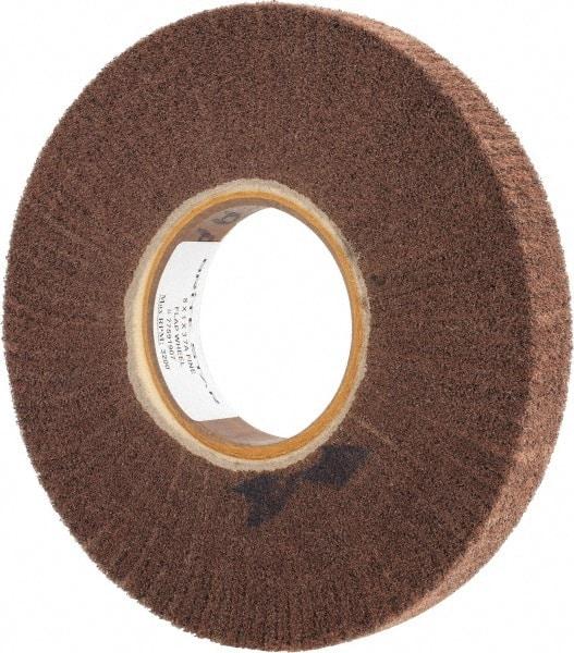 Brite Star - 8" Diam 180 Grit Aluminum Oxide Unmounted Flap Wheel - 3" Hole, 1" Wide, Density 7, Coated, Grade Fine, 3,200 Max RPM - Industrial Tool & Supply