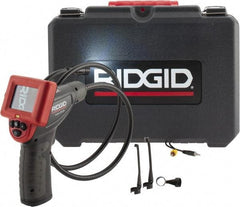 Ridgid - Inspection Camera with 3 Ft. Probe - 3/4 Inch Probe Diameter, 2.4 Inch Display, 480 x 234 Resolution - Industrial Tool & Supply
