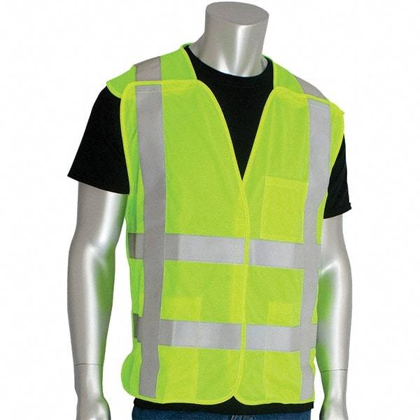 PIP - High Visibility Vests Vest Style: Breakaway Vest Type: Flame Resistant/Retardant; Hi Visibility - Industrial Tool & Supply