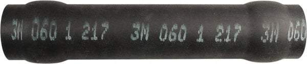 3M - 10.8" Long, 3:1, EPDM Rubber Cold Shrink Electrical Tubing - Black - Industrial Tool & Supply