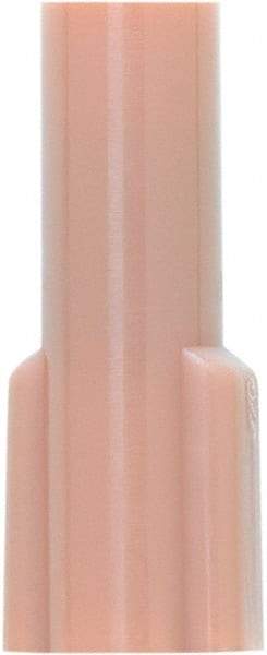 3M - 22 to 18 AWG, Vinyl, Partially Insulated, Female Wire Disconnect - 1/4 Inch Wide Tab, Red, RoHS 2011/65/EU Compliant - Industrial Tool & Supply