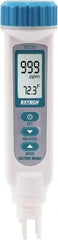 Extech - Pen Style Conductivity Meter - 32 to 122°F, Conductivity Probe - Industrial Tool & Supply