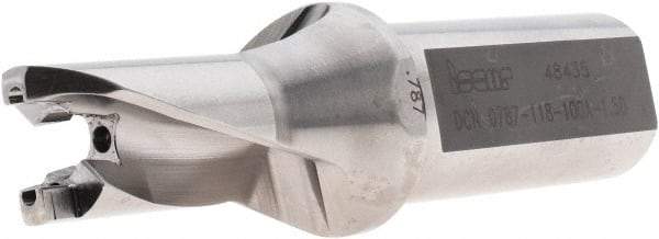 Iscar - 0.787" to 0.823" Diam, 1.5xD, 1.18" Max Depth, 1" Shank Diam, 4.63" OAL, Replaceable-Tip Drill - FCP, ICK, ICK-2M, ICM, ICN, ICP, iCP-2M Insert, 20 Seat Size, 77668812 Toolholder, Series SumoCham - Industrial Tool & Supply