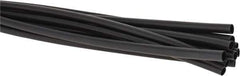 3M - 48" Long, 2:1, Polyolefin Heat Shrink Electrical Tubing - Black - Industrial Tool & Supply