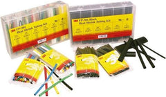 3M - 48" Long, 2:1, Polyolefin Heat Shrink Electrical Tubing - Clear - Industrial Tool & Supply