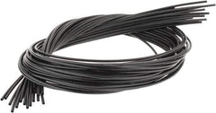 3M - 48" Long, 2.5:1, Polyolefin Heat Shrink Electrical Tubing - Black - Industrial Tool & Supply