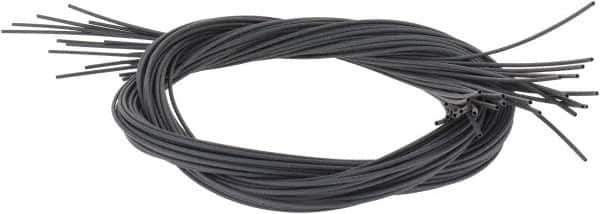 3M - 48" Long, 2:1, Polyolefin Heat Shrink Electrical Tubing - Black - Industrial Tool & Supply