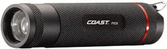 Coast Cutlery - White LED Bulb, 275 Lumens, Industrial/Tactical Flashlight - Black Aluminum Body, 3 AAA Alkaline Batteries Included - Industrial Tool & Supply
