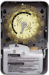 Intermatic - 24 hr Indoor Analog Electromechanical Timer - 48 On/Off, 120/208 to 277/480 VAC, 60 Hz, - Industrial Tool & Supply