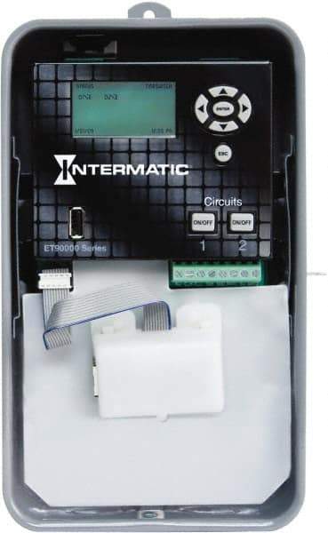 Intermatic - 365 Day Astronomical Outdoor Digital Electronic Timer Switch - 4,000 On/Off, 120 to 277 VAC, 50/60 Hz, - Industrial Tool & Supply