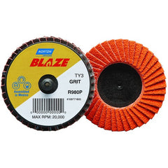 3″ 80 Grit Type TR Blaze Mini Flap Disc - Industrial Tool & Supply
