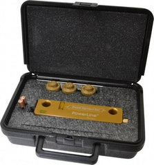 Laser Tools Co. - Green Beam Sheave Alignment System - Includes (3) Retro-Reflective Adjustable Alignment Targets, Foam Filled Hard Carry Case, GL80 PowerLine Sheave Alignment Tool - Industrial Tool & Supply
