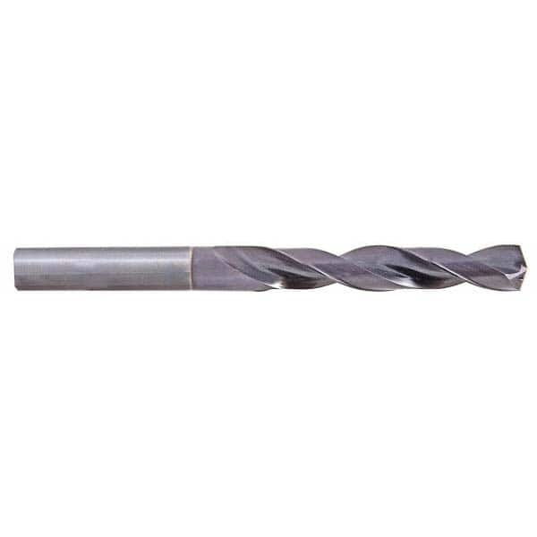 Accupro - 27/64" 140° Solid Carbide Jobber Drill - Industrial Tool & Supply