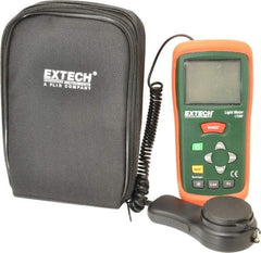 Extech - 40 to 40,000 FC, Light Meter - 5 Accuracy, Compatible with Light Lighting - Industrial Tool & Supply