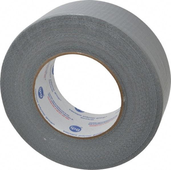 Intertape - 2" x 55m Silver Duct Tape - 9 mil, Rubber Adhesive, Polyethylene Cloth Backing, 18 Lb/ln Tensile Strength, 32°F to 160°F, Series AC20 - Industrial Tool & Supply