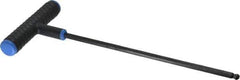 Eklind - 6mm Hex, T-Handle Cushion Grip, Ball End Hex Key - 9" OAL, Metric System of Measurement - Industrial Tool & Supply