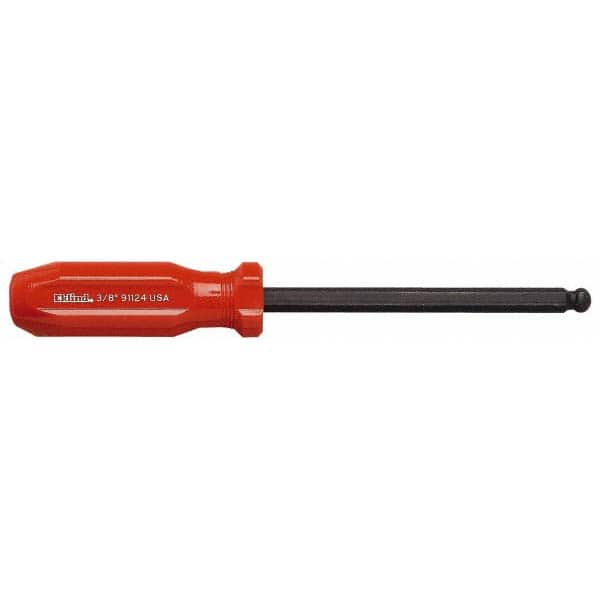 Eklind - 12mm Hex Ball End Driver - Industrial Tool & Supply