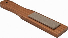 Eze Lap - 3" Long x 1" Wide Diam ond Sharpening Stone - Flat, 400 Grit, Medium Grade - Industrial Tool & Supply