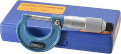 Fowler - 0 to 1" Range, 0.001" Graduation, Mechanical Outside Micrometer - Friction Thimble, Accurate to 0.0001" - Industrial Tool & Supply