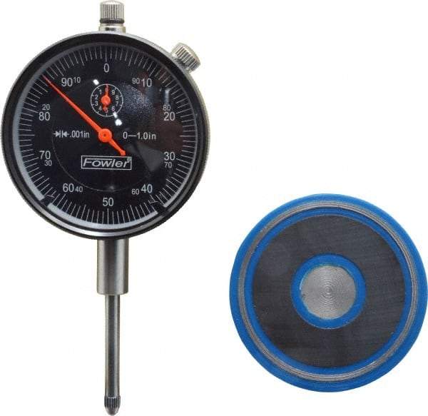 Fowler - 2-1/2 Inch Diameter Drop Indicator Back - Industrial Tool & Supply