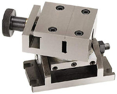 Value Collection - 2-1/4" Jaw Width x 25/32" Jaw Height, 17/32" Jaw Capacity, Sine Vise - 5-5/8" OAL x 3-3/4" Overall Height - Industrial Tool & Supply
