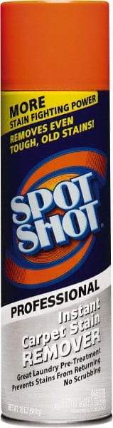 Spot Shot - 18 oz Aerosol Spot/Stain Cleaner - Use on All Types of Carpeting - Industrial Tool & Supply