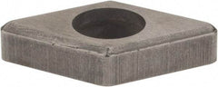 Hertel - 3/8" Inscribed Circle, Diamond (Shape) External Turning Shim for Indexables - 1/8" Thick, IDSN Shim Style, Negative Rake, Neutral Cut - Industrial Tool & Supply