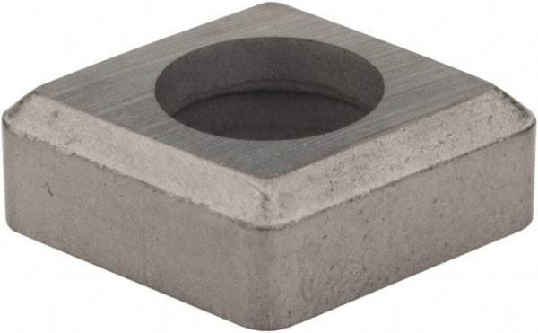 Hertel - 1/2" Inscribed Circle, Diamond (Shape) External Turning Shim for Indexables - 3/16" Thick, ICSN Shim Style, Negative Rake, Neutral Cut - Industrial Tool & Supply