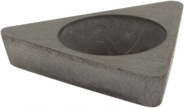 Hertel - 1/2" Inscribed Circle, Round External Turning Shim for Indexables - 1/8" Thick, SM Shim Style, Negative Rake, Neutral Cut - Industrial Tool & Supply