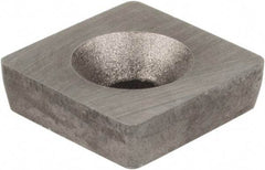 Hertel - 1/2" Inscribed Circle, Round External Turning Shim for Indexables - 1/8" Thick, SM Shim Style, Negative Rake, Neutral Cut - Industrial Tool & Supply