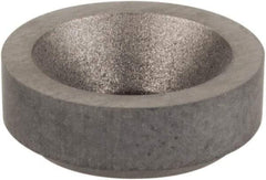 Hertel - 3/8" Inscribed Circle, Round External Turning Shim for Indexables - 1/8" Thick, SM Shim Style, Negative Rake, Neutral Cut - Industrial Tool & Supply