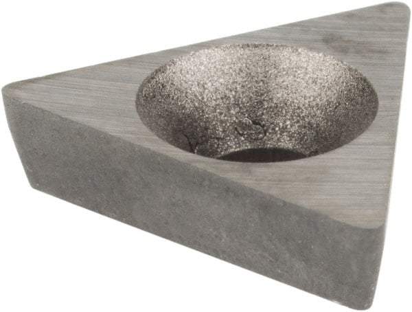 Hertel - 3/8" Inscribed Circle, Round External Turning Shim for Indexables - 1/8" Thick, SM Shim Style, Negative Rake, Neutral Cut - Industrial Tool & Supply