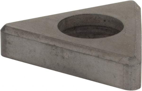 Hertel - 5/8" Inscribed Circle, Triangle External Turning Shim for Indexables - 3/16" Thick, ITSN Shim Style, Negative Rake, Neutral Cut - Industrial Tool & Supply