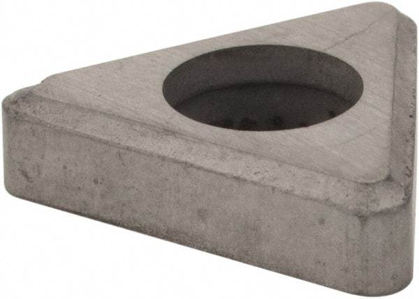 Hertel - 3/8" Inscribed Circle, Triangle External Turning Shim for Indexables - 1/8" Thick, ITSN Shim Style, Negative Rake, Neutral Cut - Industrial Tool & Supply