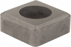 Hertel - 1/2" Inscribed Circle, Square External Turning Shim for Indexables - 3/16" Thick, ISSN Shim Style, Negative Rake, Neutral Cut - Industrial Tool & Supply