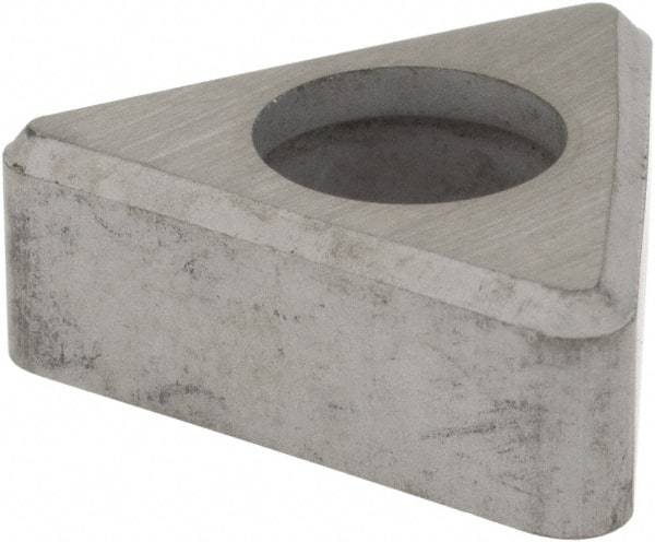 Hertel - 3/8" Inscribed Circle, Triangle External Turning Shim for Indexables - 3/16" Thick, ITSN Shim Style, Negative Rake, Neutral Cut - Industrial Tool & Supply