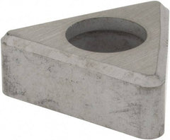 Hertel - 3/8" Inscribed Circle, Triangle External Turning Shim for Indexables - 3/16" Thick, ITSN Shim Style, Negative Rake, Neutral Cut - Industrial Tool & Supply