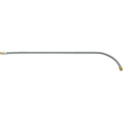 Dynabrade - 1/4 Female x Male Pneumatic Hose Air Hose Fitting - Thermoplastic Rubber, 1/4" Hose ID - Industrial Tool & Supply