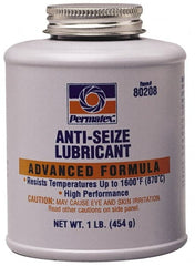 Permatex - 16 oz Bottle High Temperature Anti-Seize Lubricant - Industrial Tool & Supply
