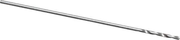 Walter-Titex - #79 118° High Speed Steel Jobber Drill - Oxide Finish, Right Hand Cut, Spiral Flute, Straight Shank, 3/4" OAL, Standard Point - Industrial Tool & Supply