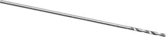 Walter-Titex - #79 118° High Speed Steel Jobber Drill - Oxide Finish, Right Hand Cut, Spiral Flute, Straight Shank, 3/4" OAL, Standard Point - Industrial Tool & Supply