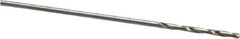 Walter-Titex - #70 118° High Speed Steel Jobber Drill - Oxide Finish, Right Hand Cut, Spiral Flute, Straight Shank, 1-1/8" OAL, Standard Point - Industrial Tool & Supply